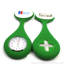 2016 New Design Nurse Silicone Brooch Watch